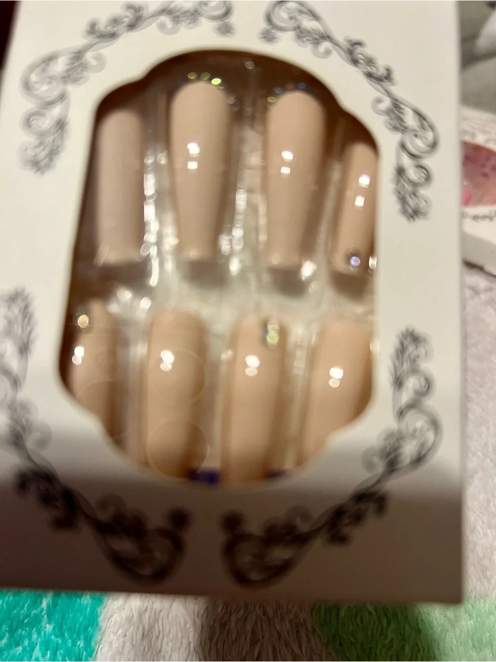Hello kitty Pink and Nude Press-On Nail Set